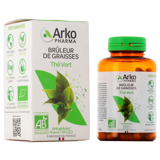 Arkogélules Thé Vert Bio