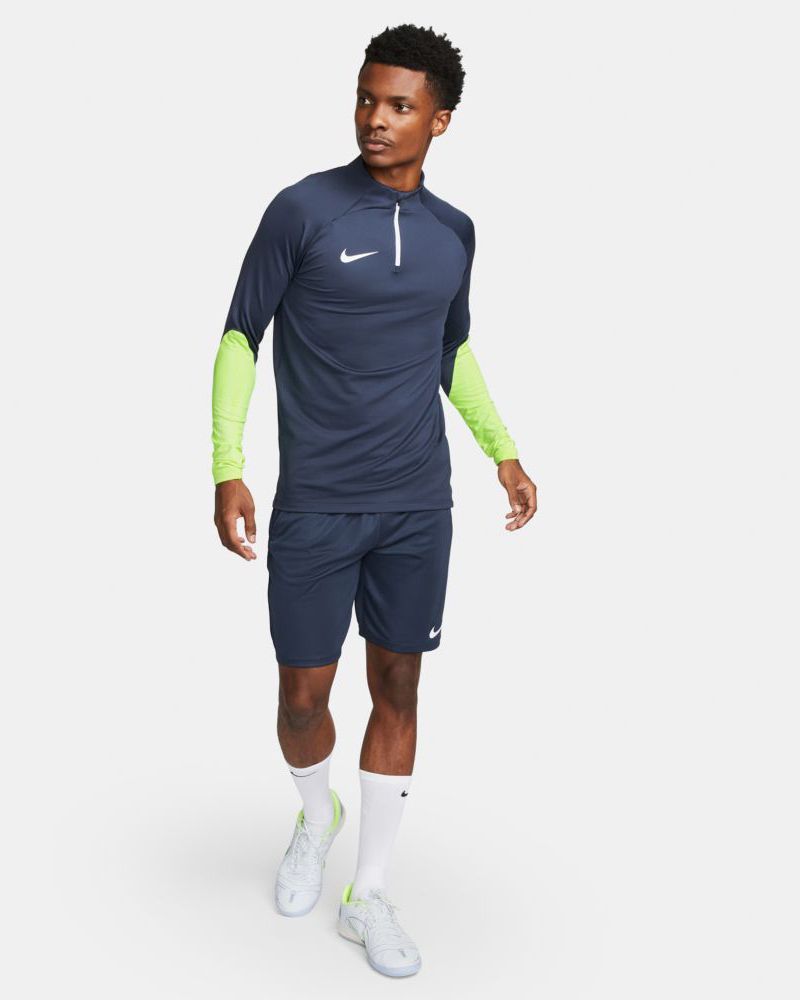 Haut d'entrainement 1/4 Zip Nike Strike 23 Jaune Fluo pour homme