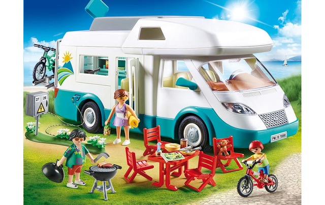 Playmobil® Spielbausteine »Family Fun Familien-Wohnmobil 70088«