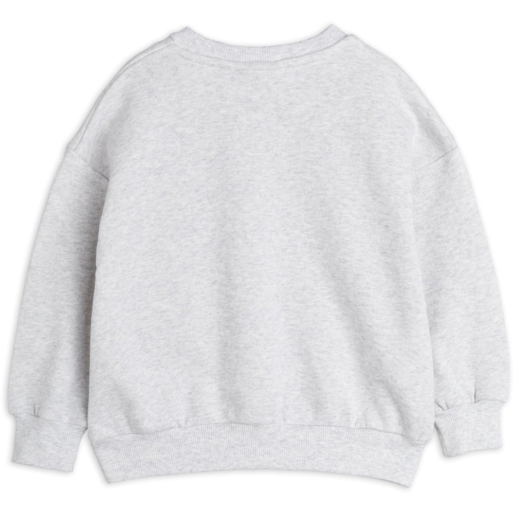Køb Mini Rodini Grey Melange Flundra Sweatshirt