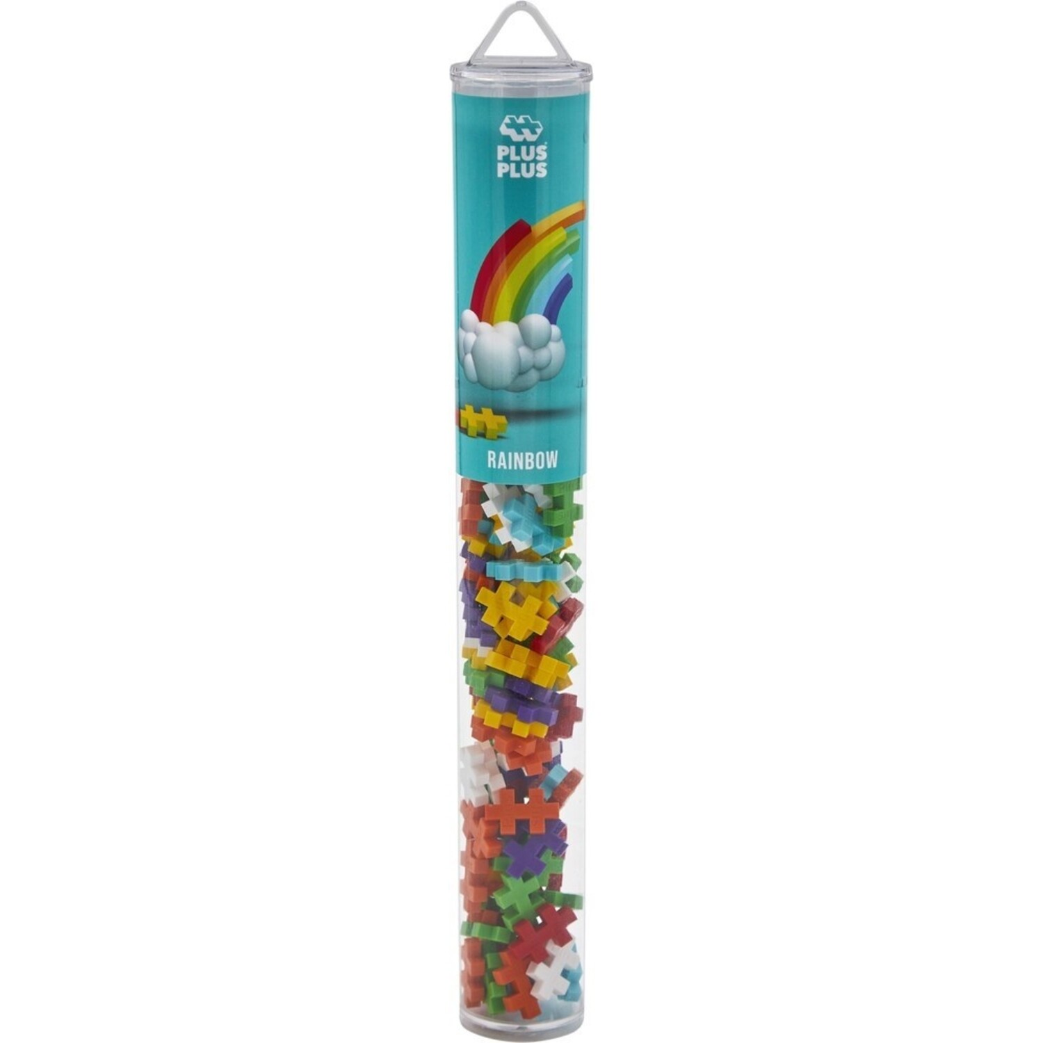 Plus - Plus | Tube regenboog 100 stuks