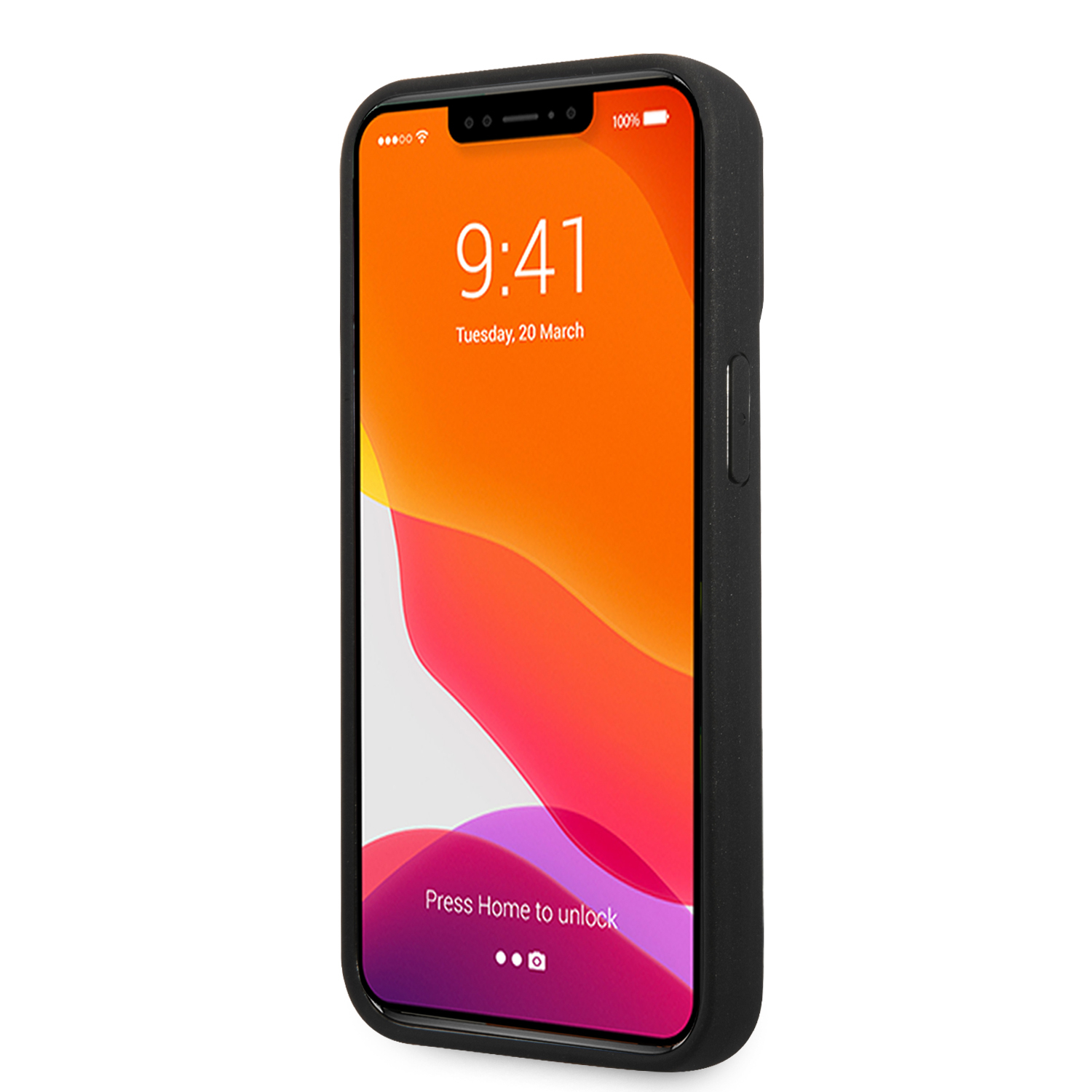 iPhone 13 Pro Hardcase Hülle Carbon Dynamic (MEHCP13RCABK) - Schwarz