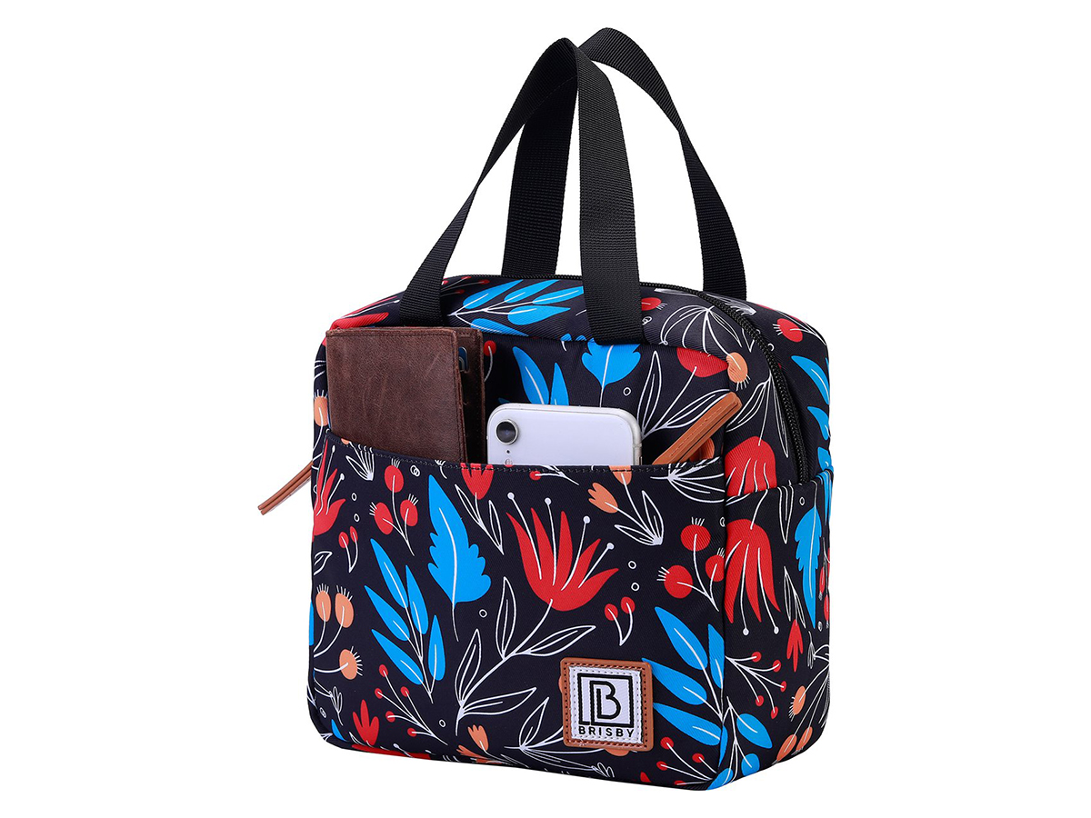 Brisby 4-laags geïsoleerde 4 liter koeltas - Night Flower