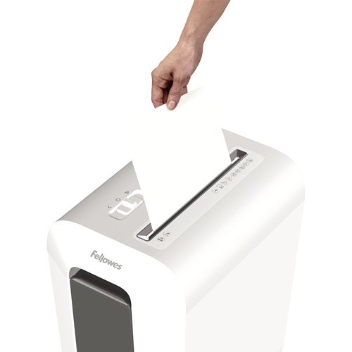 Fellowes LX Series LX65 destructeur de papier Découpage en particules Blanc