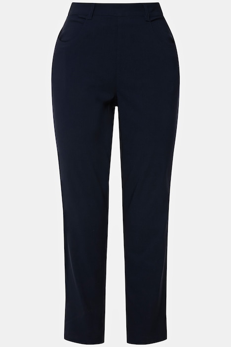 7/8-Bengalin Hose, gerades Bein, Elastikbund