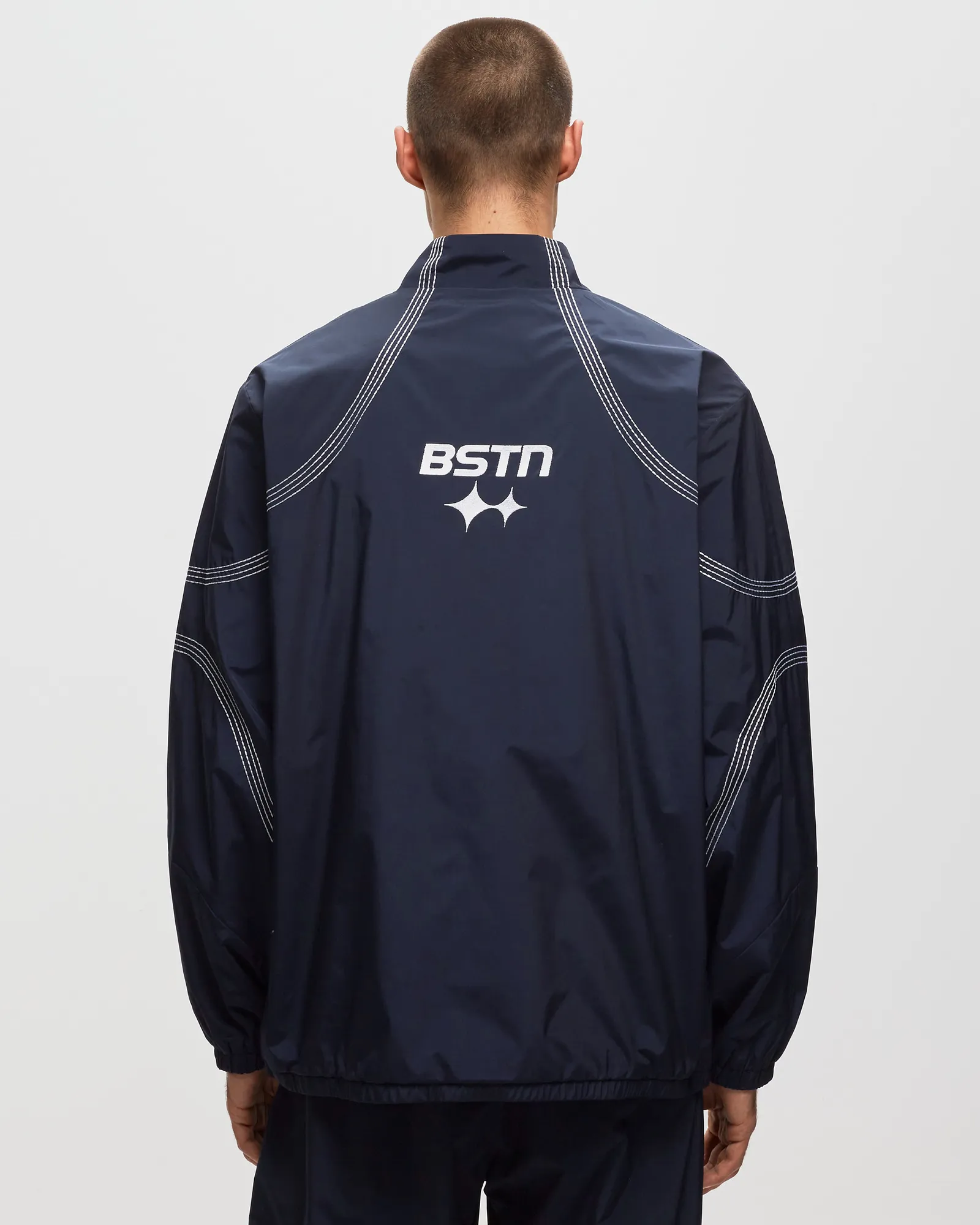 BSTN Brand Contrast Track Top