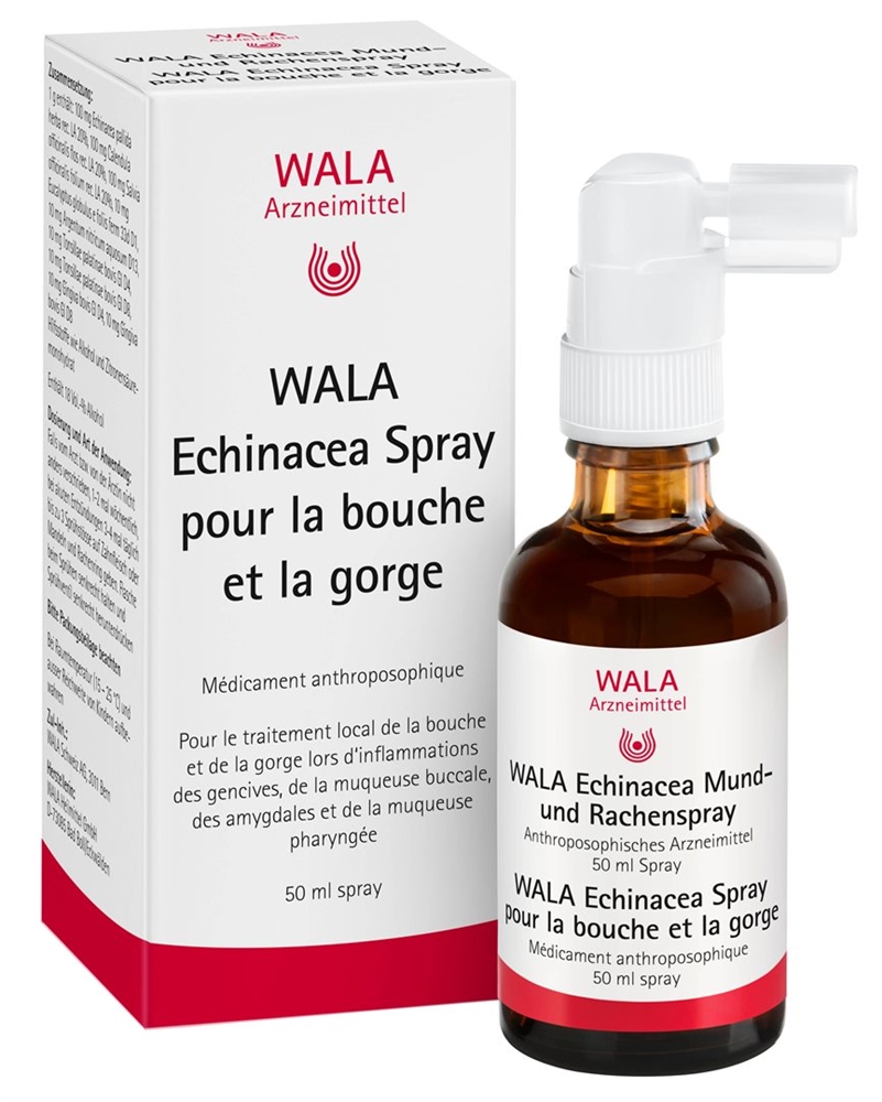 WALA Echinacea Mund- und Rachenspray<br>50 ml, Flasche, Spray zur Anwendung in der Mundhöhle, Lösung