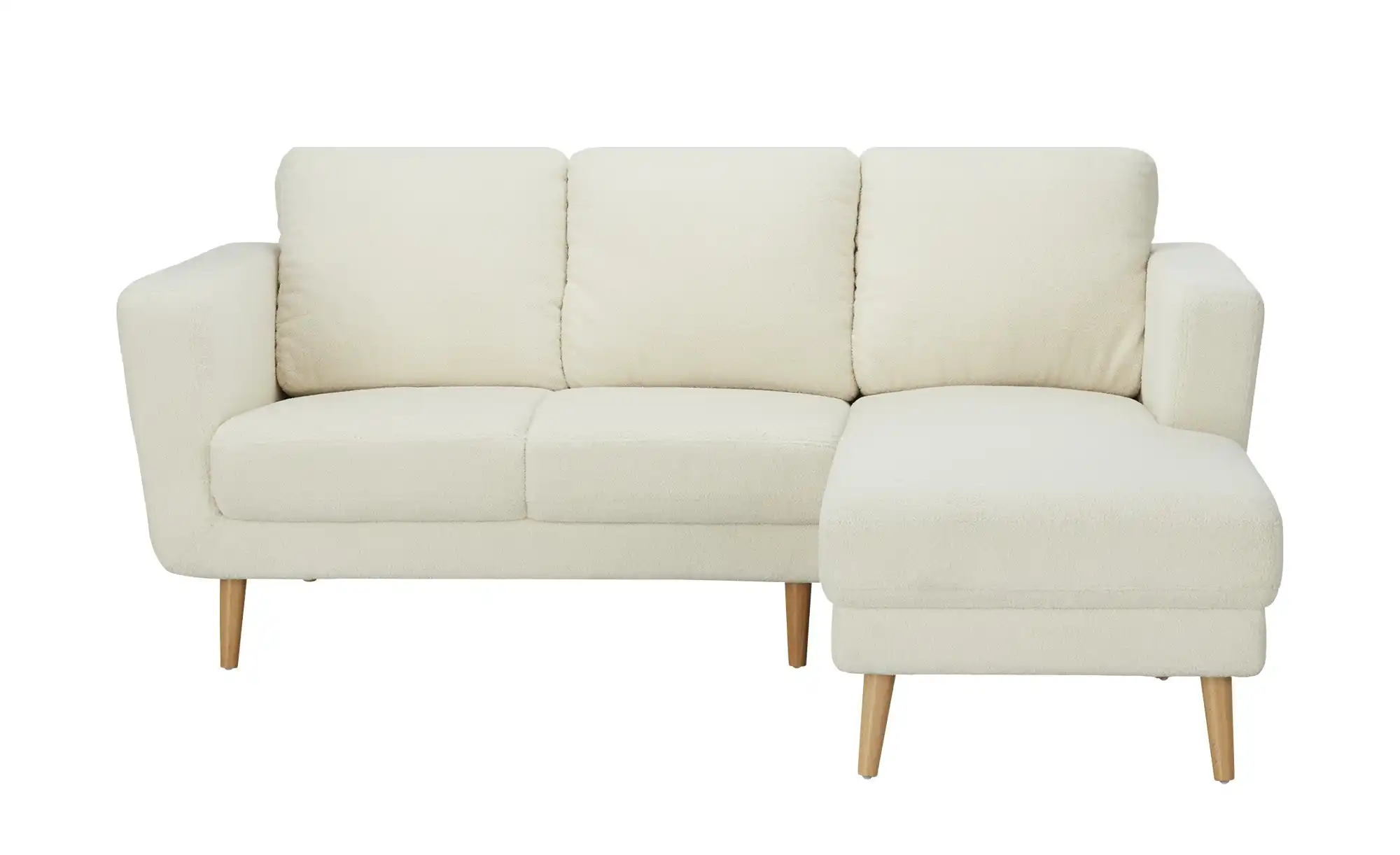 uno Ecksofa Teddystoff Scandi 2235