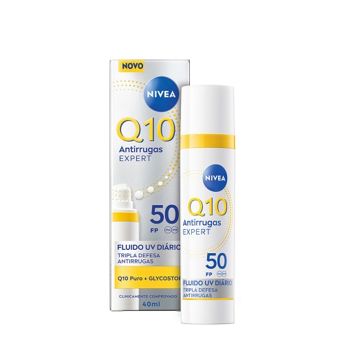 Nivea Q10 Antirrugas Expert Fluido UV Diário SPF50 40ml