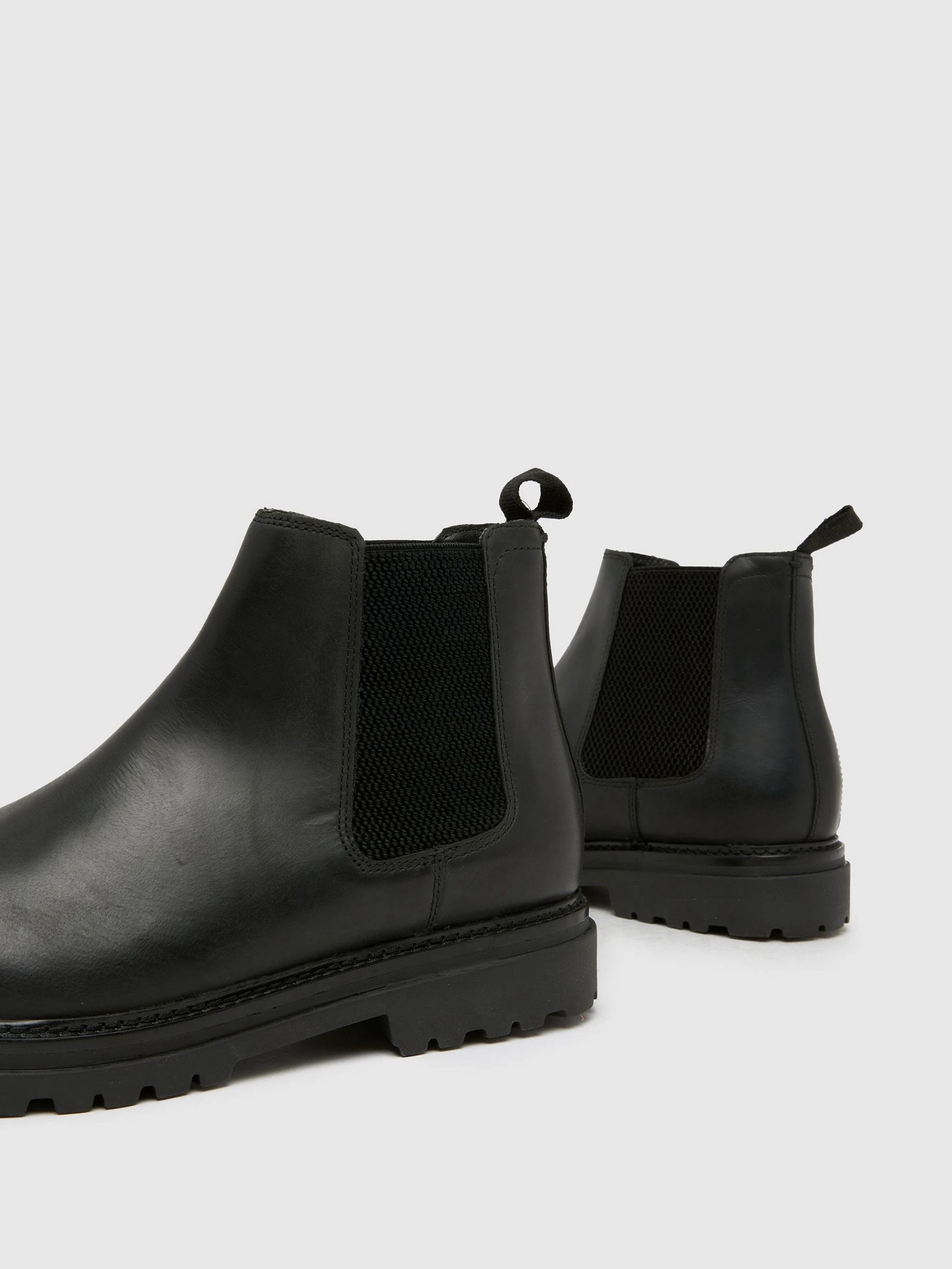 Zwart - Schuh Dax Leather Boots