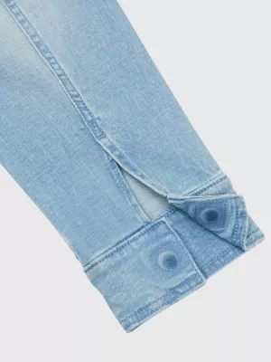 Jaqueta Trucker de Jeans Adaptável