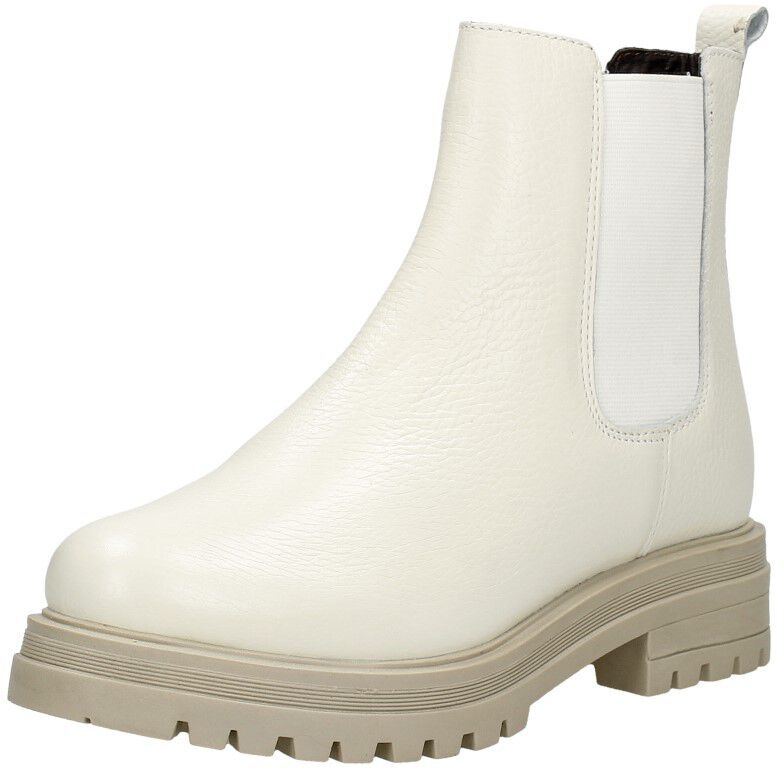 Sub55 Chelsea boots gebroken wit
