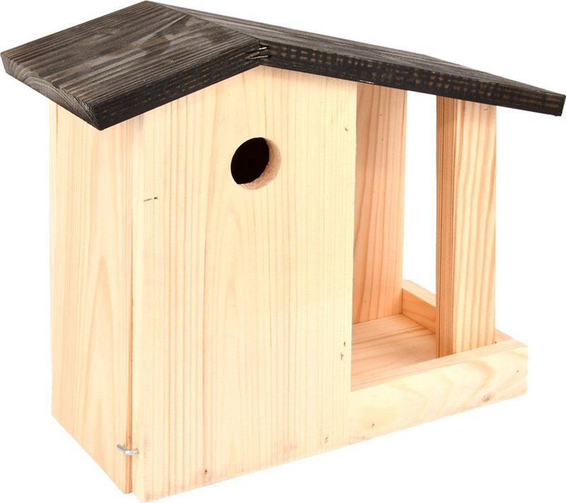Esschert Design - Nestkast & Voedertafel Combi