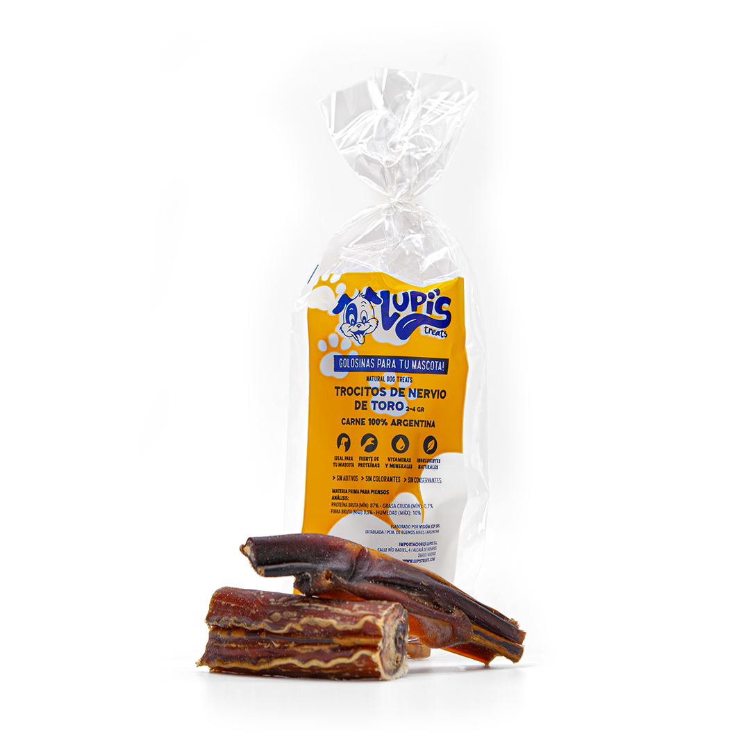 Bull Nerve +50g Premium 100% Natural. Fabricado na Argentina.