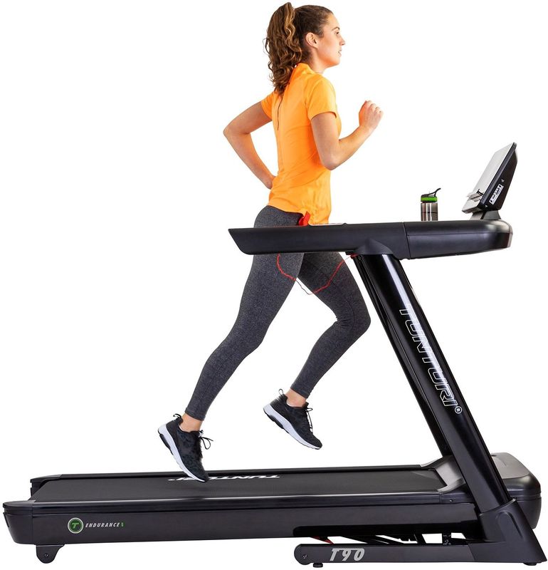 Tunturi T90 - Loopband - 24 km/u - 47 Programma’s - Industriële AC-motor