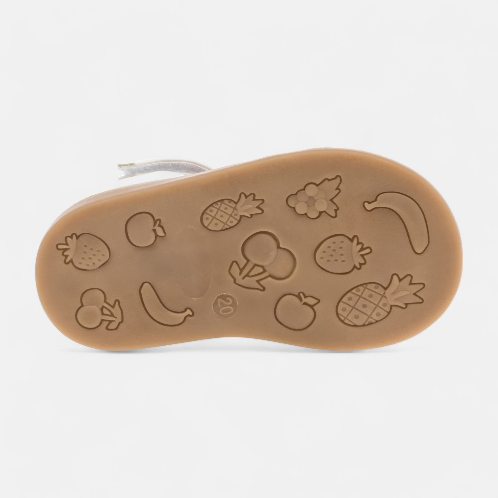 Nu-pieds Bébé fille blanc
