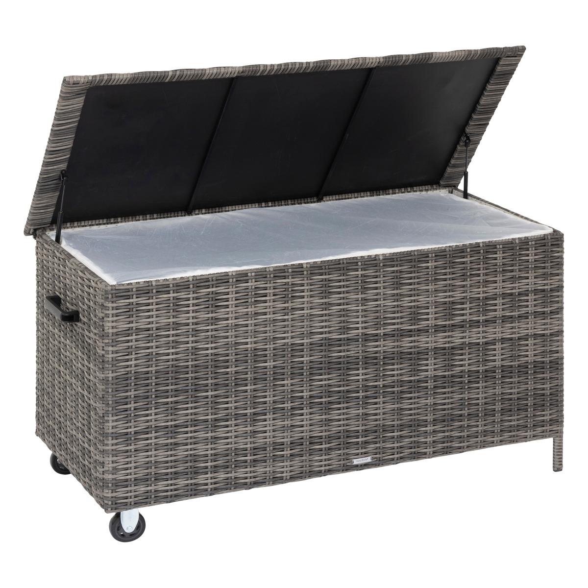 COFFRE BAYANA TERRE D OMBRE D.199X99X108CM