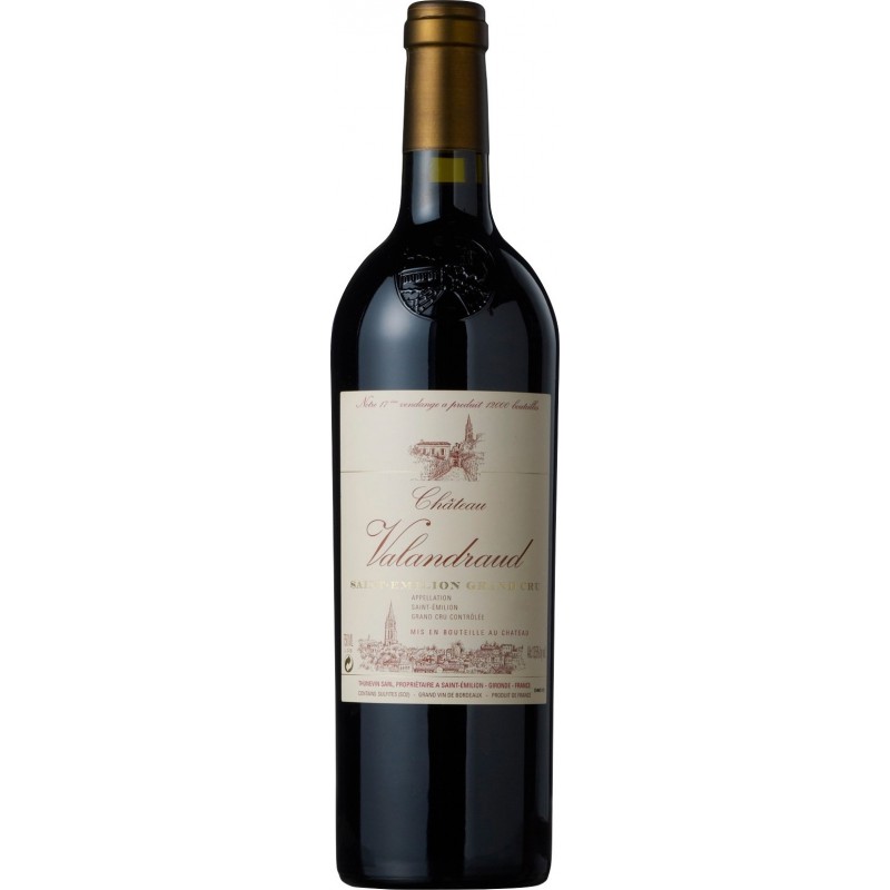 Château DE VALANDRAUD 2007 - Saint-Émilion Grand Cru - Grand Cru - par Caisse bois de 1 bouteille 75 cl