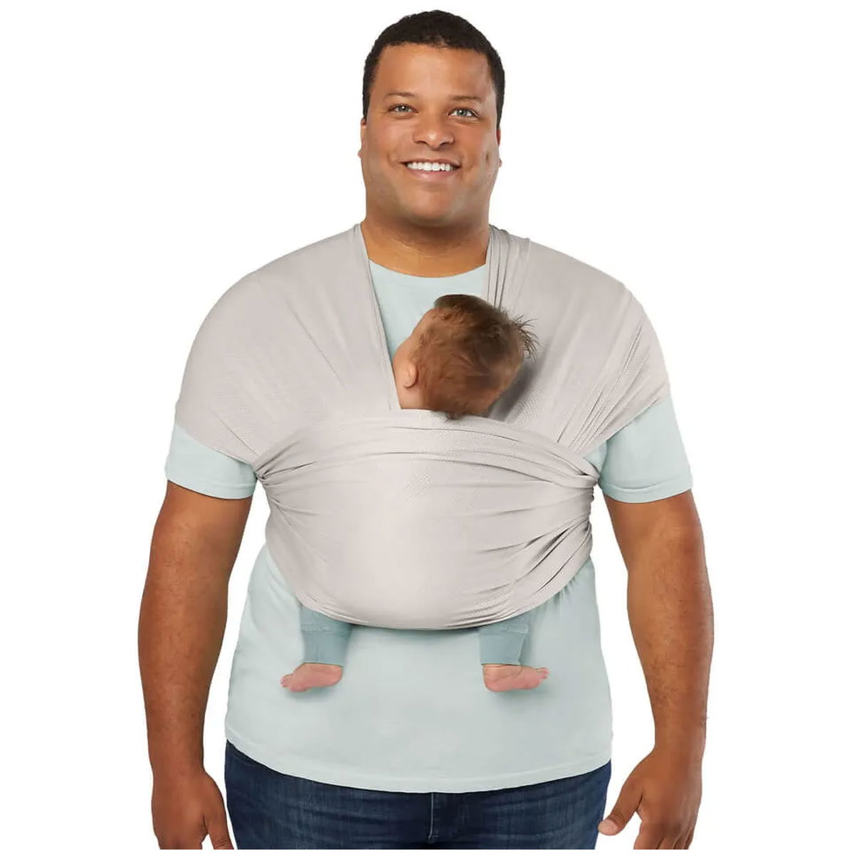 ergobabyergobaby   Aura Tragetuch Mesh softgrey