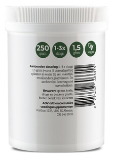 AOV 331 Vitamine C Calcium Ascorbaat Poeder 250GR