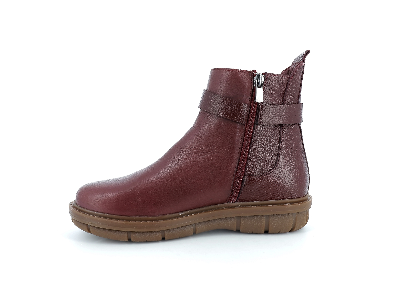 Gloria-GLOCHAS Cuir Bordeaux