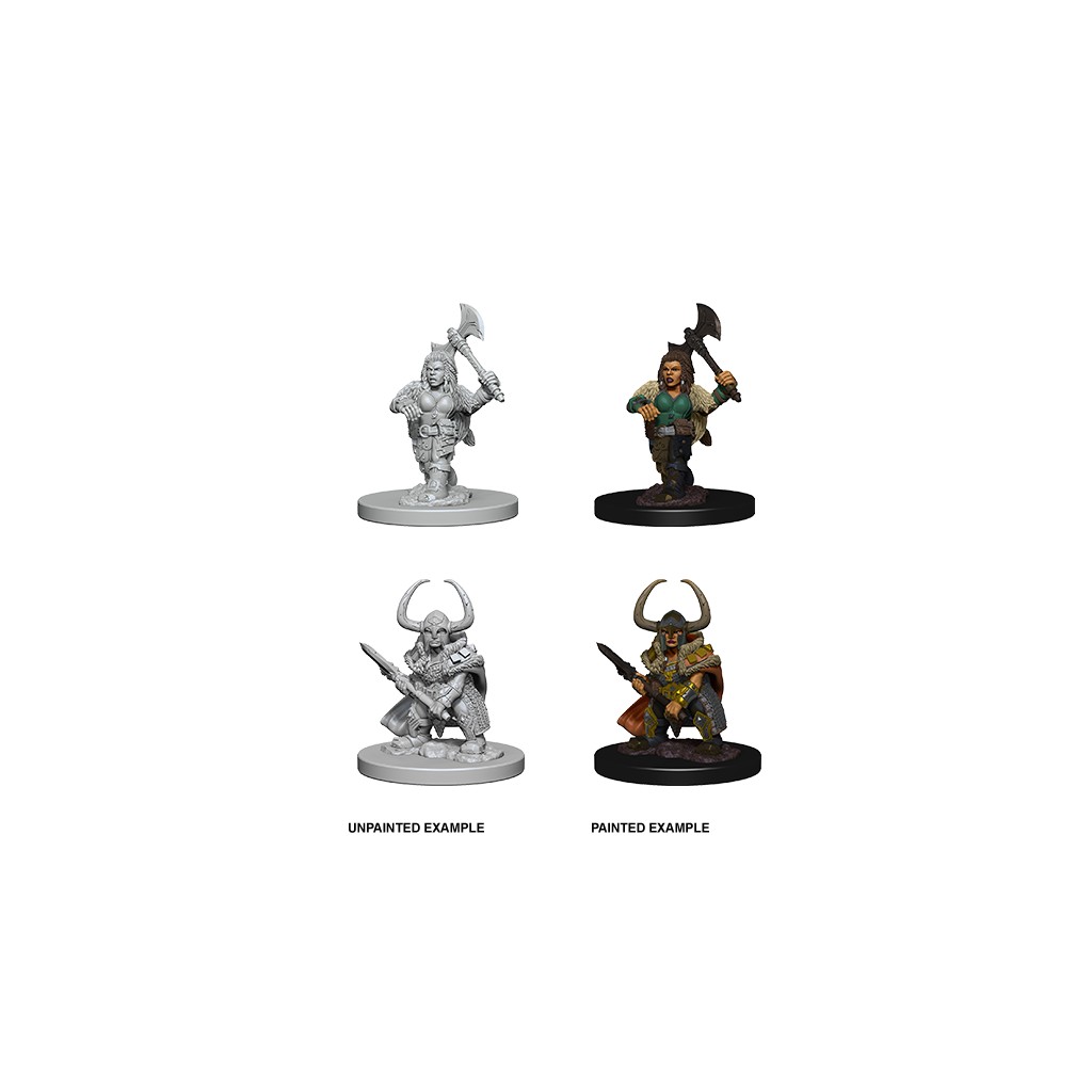 D&D Nolzur's Marvelous Unpainted Miniatures: Dwarf Female Barbarian
