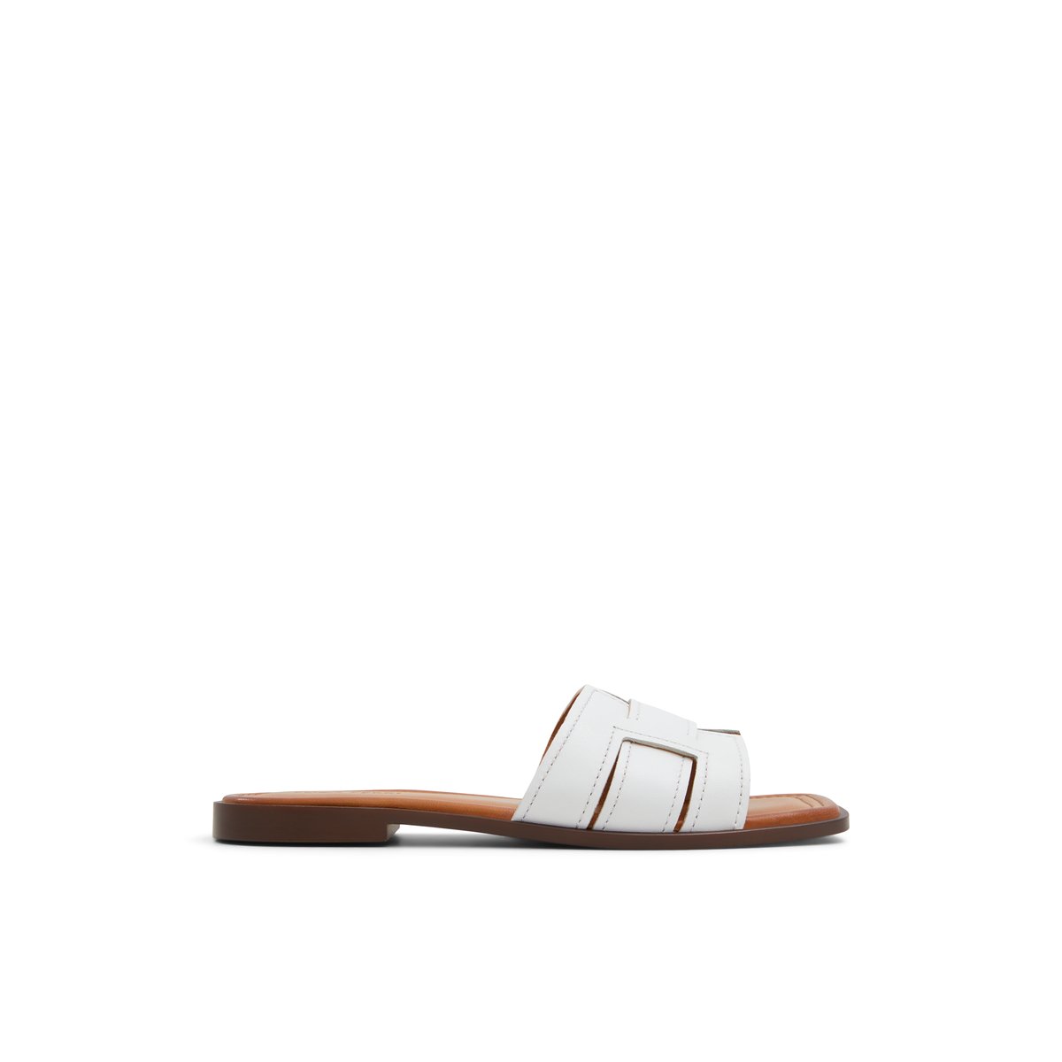 LUCA FERRI-Faraeberiel-Sandale athlétique - Talon plat - Blanc