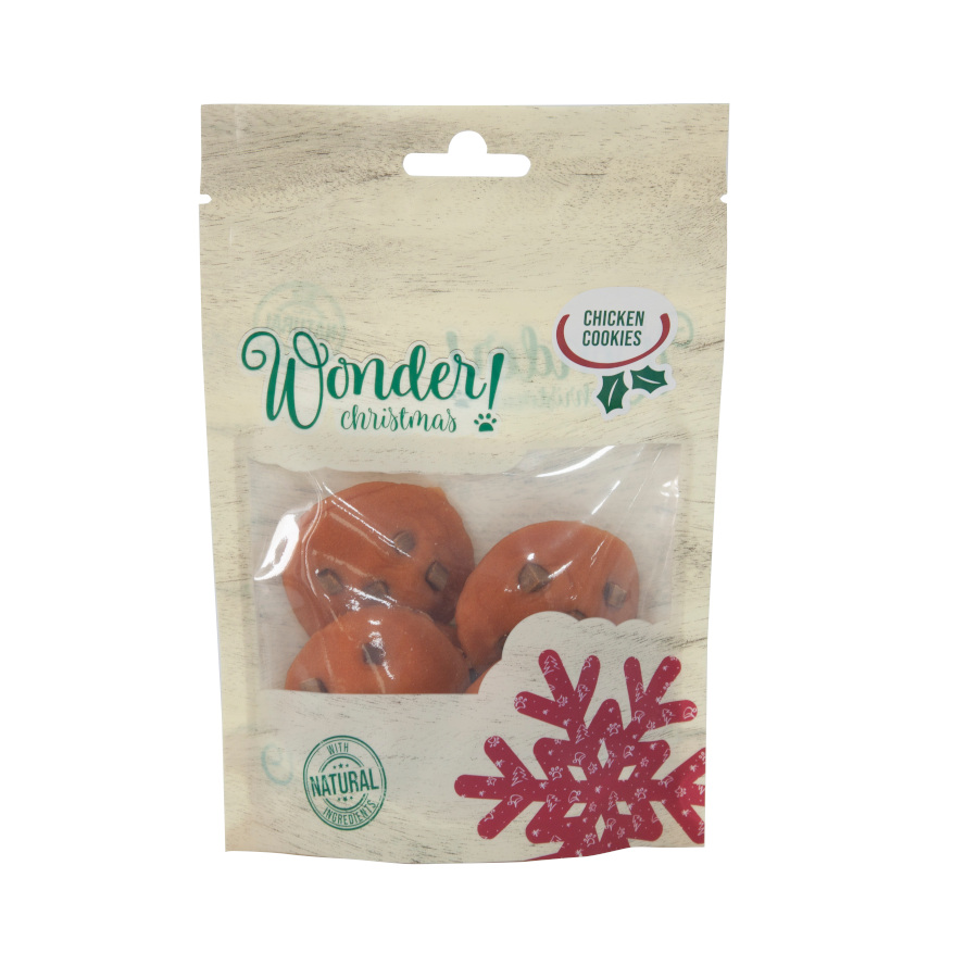 Galinha de Natal Maravilha Biscoitos de Natal para Cães