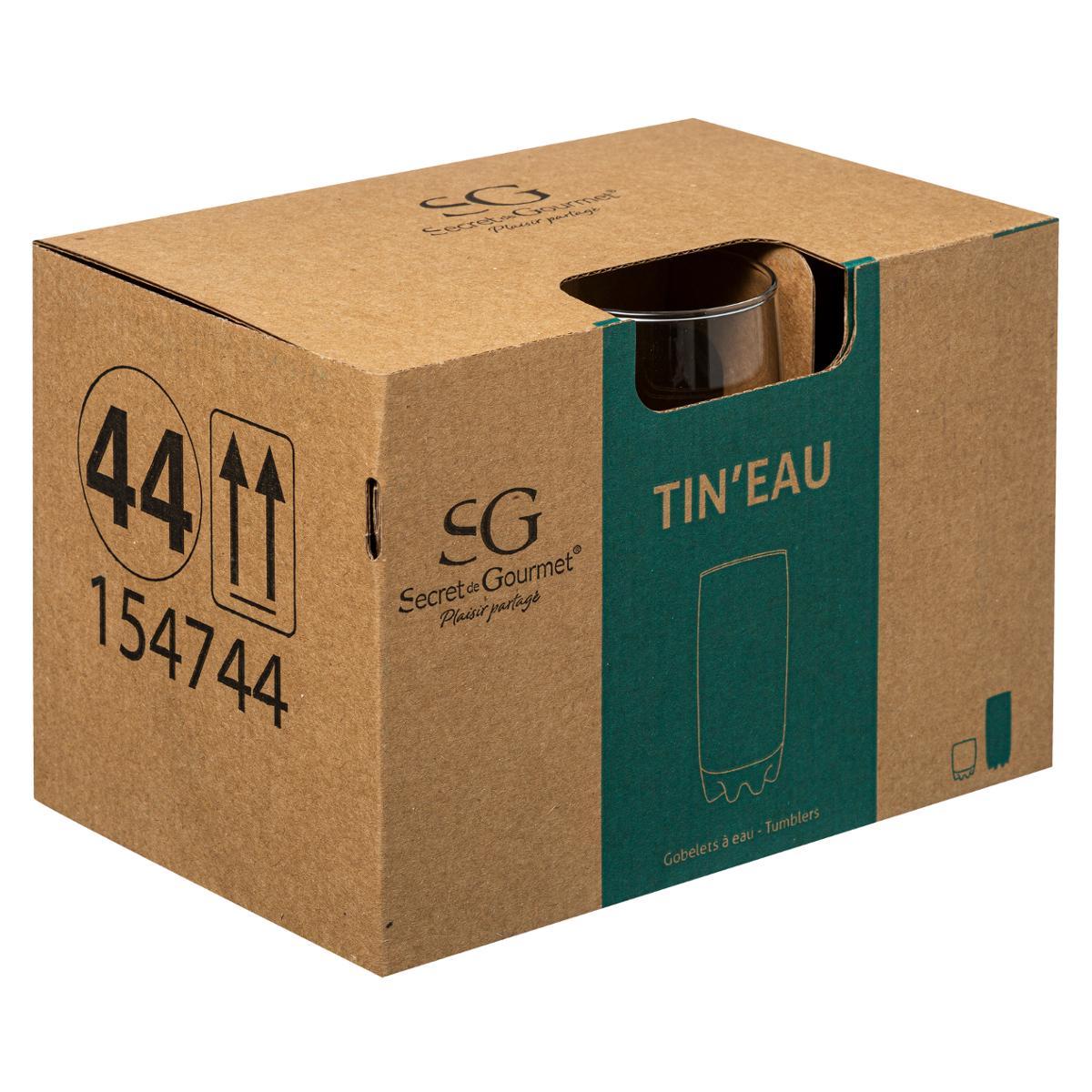 GOBELET HAUT X1 TIN EAU 38CL