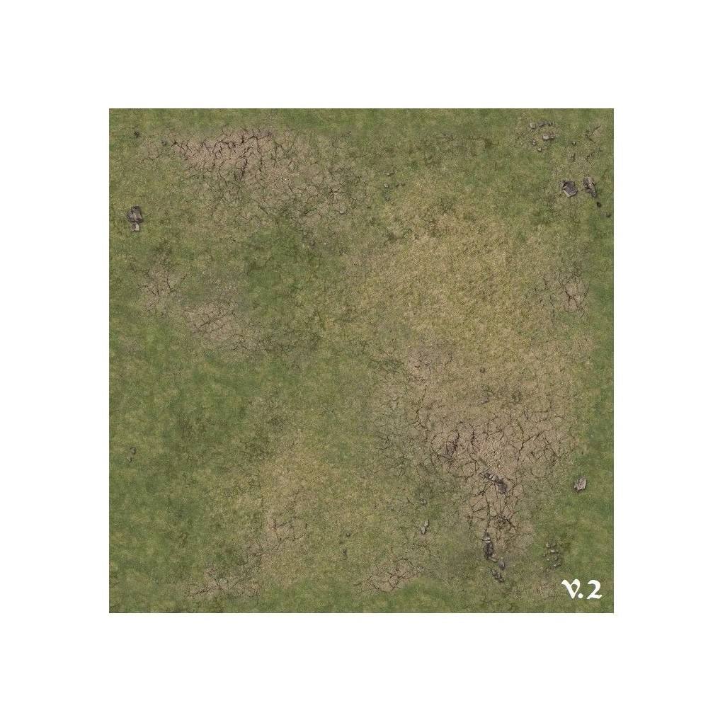 Battle Systems: Grassy Fields Gaming Mat 2X2 v.2