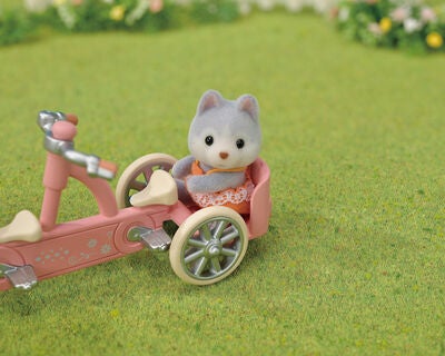 Sylvanian Families Tandemsyklingssett Husky Søster & Bror