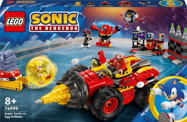 LEGO Sonic 76999 Super Sonic mod Egg Drillster