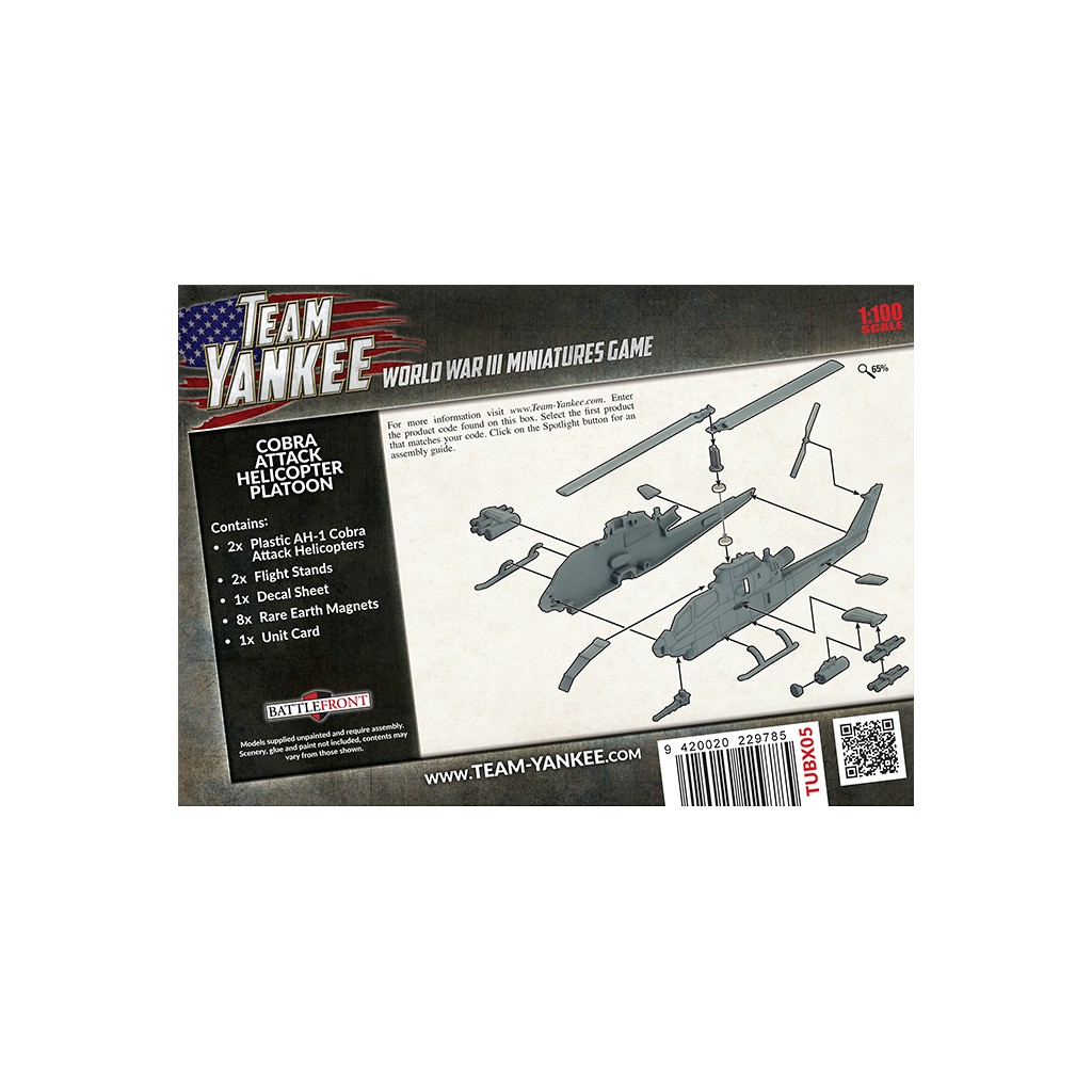 Team Yankee - Cobra Attack Helicopter Platoon