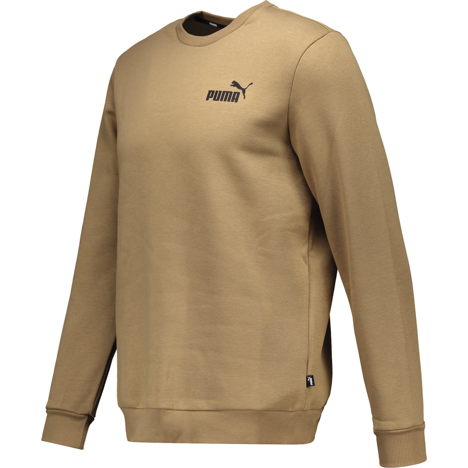 Puma Herren-Pullover Essential small Logo Crew L, braun