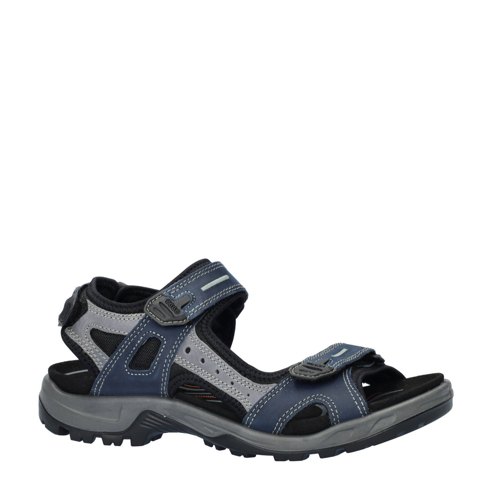 Ecco Offroad  nubuck sandalen blauw
