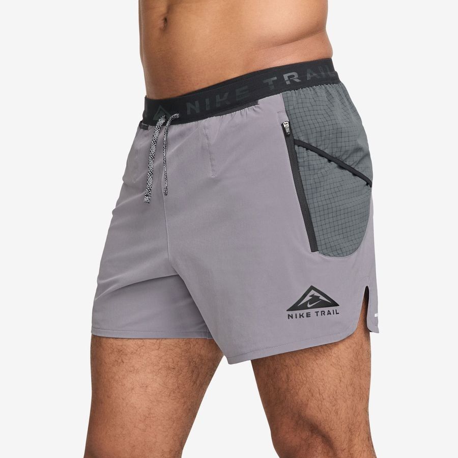 Nike Short Running Dri-FIT Second Sunrise 5'' Brief - Gris/Noir