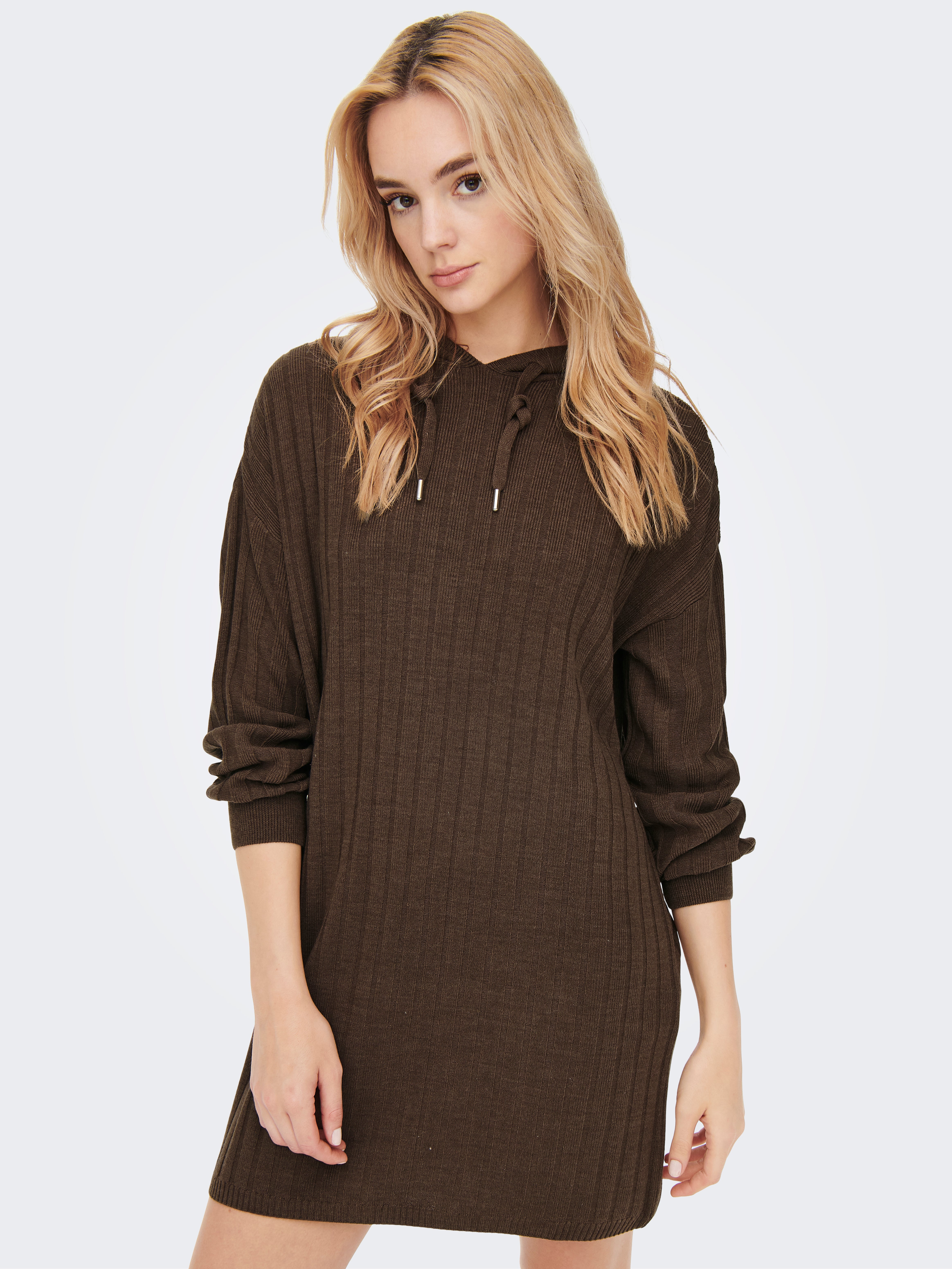 ONLCAREY Langes Kleid Chestnut