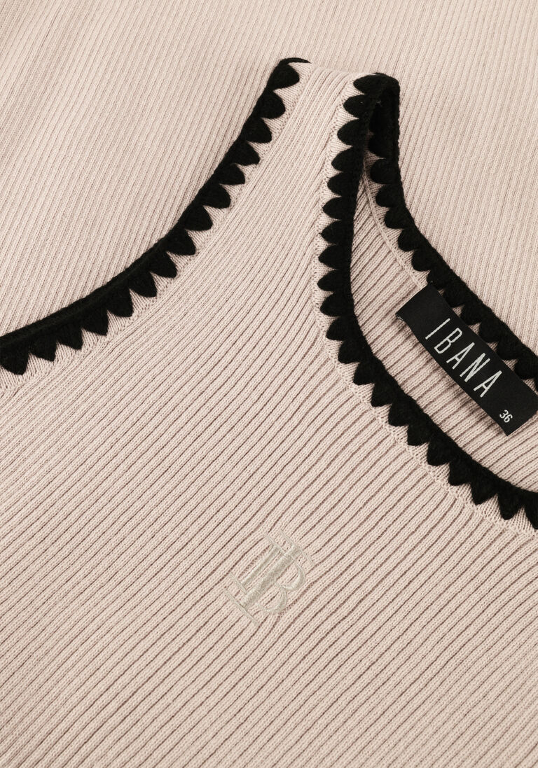 beige ibana top timora