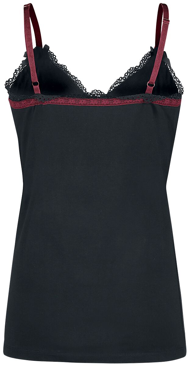 Haut Avec Dentelle | Gothicana by EMP Top