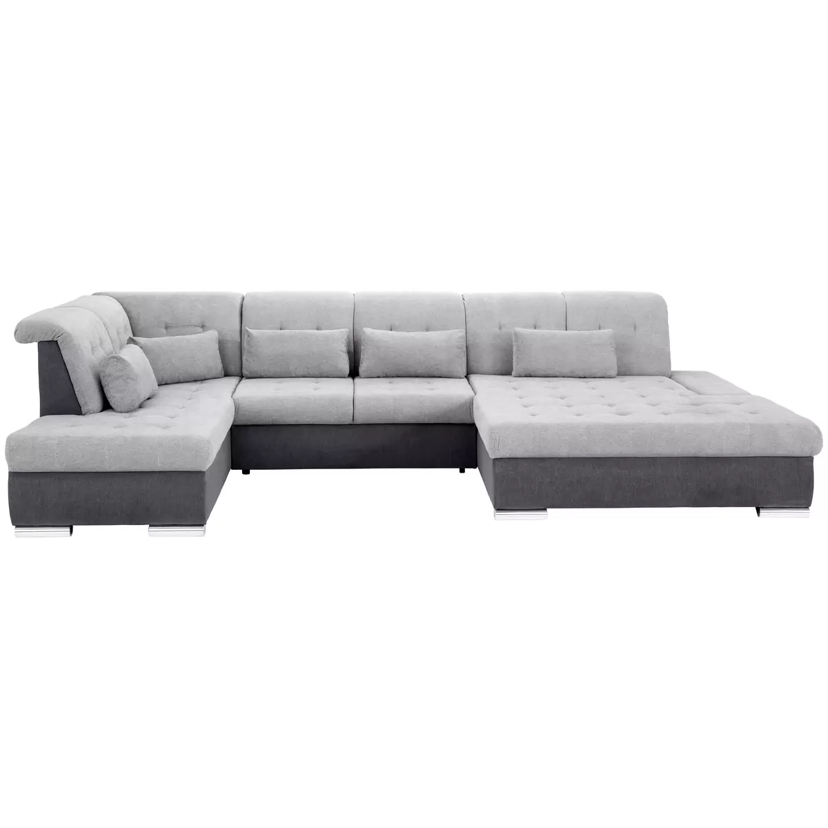 Wohnlandschaft Madera 129 x 285 anthrazit,grau