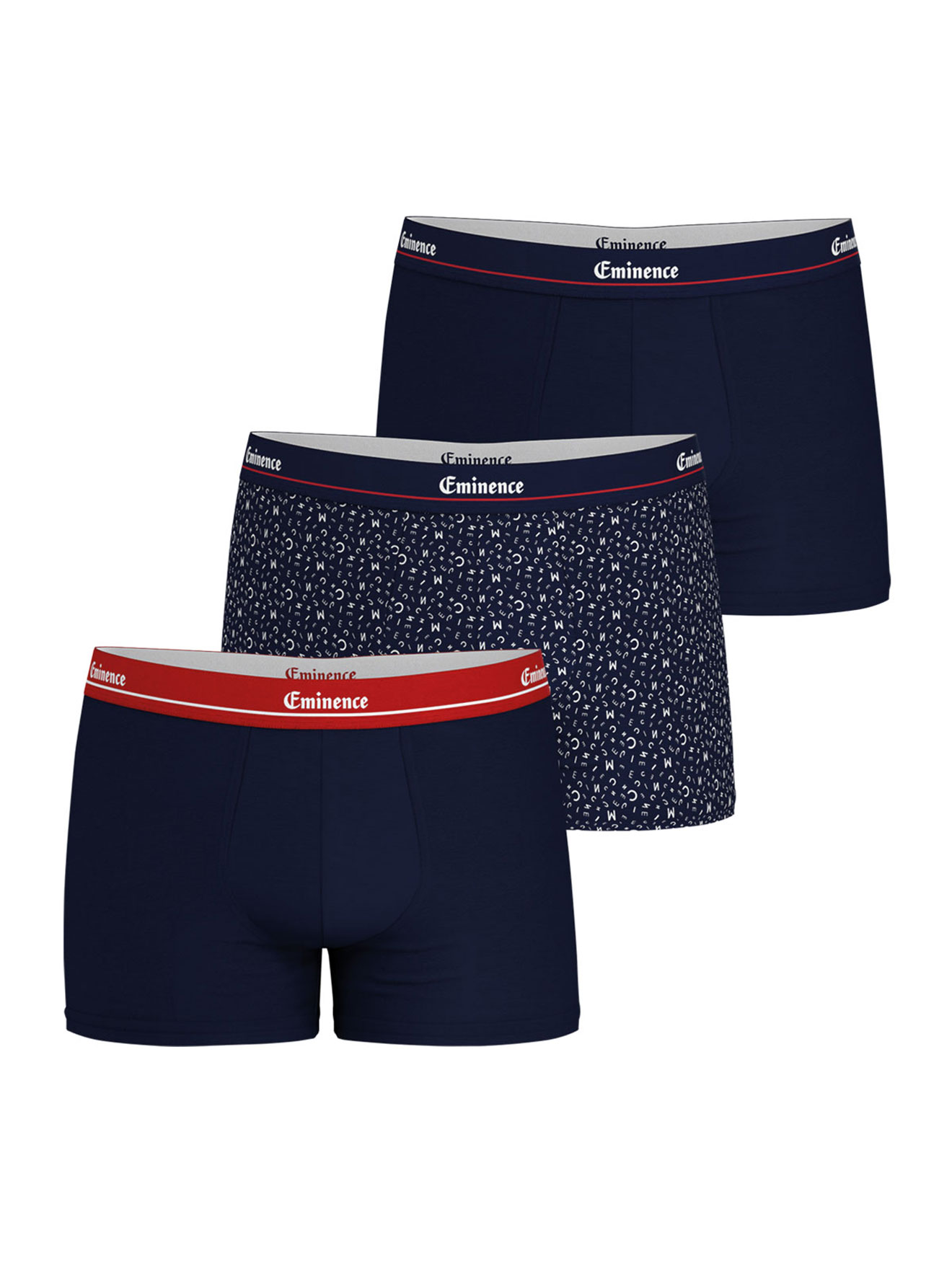 Lot de 3 boxers homme Chic