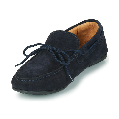 Selected - SERGIO DRIVE SUEDE - Marine