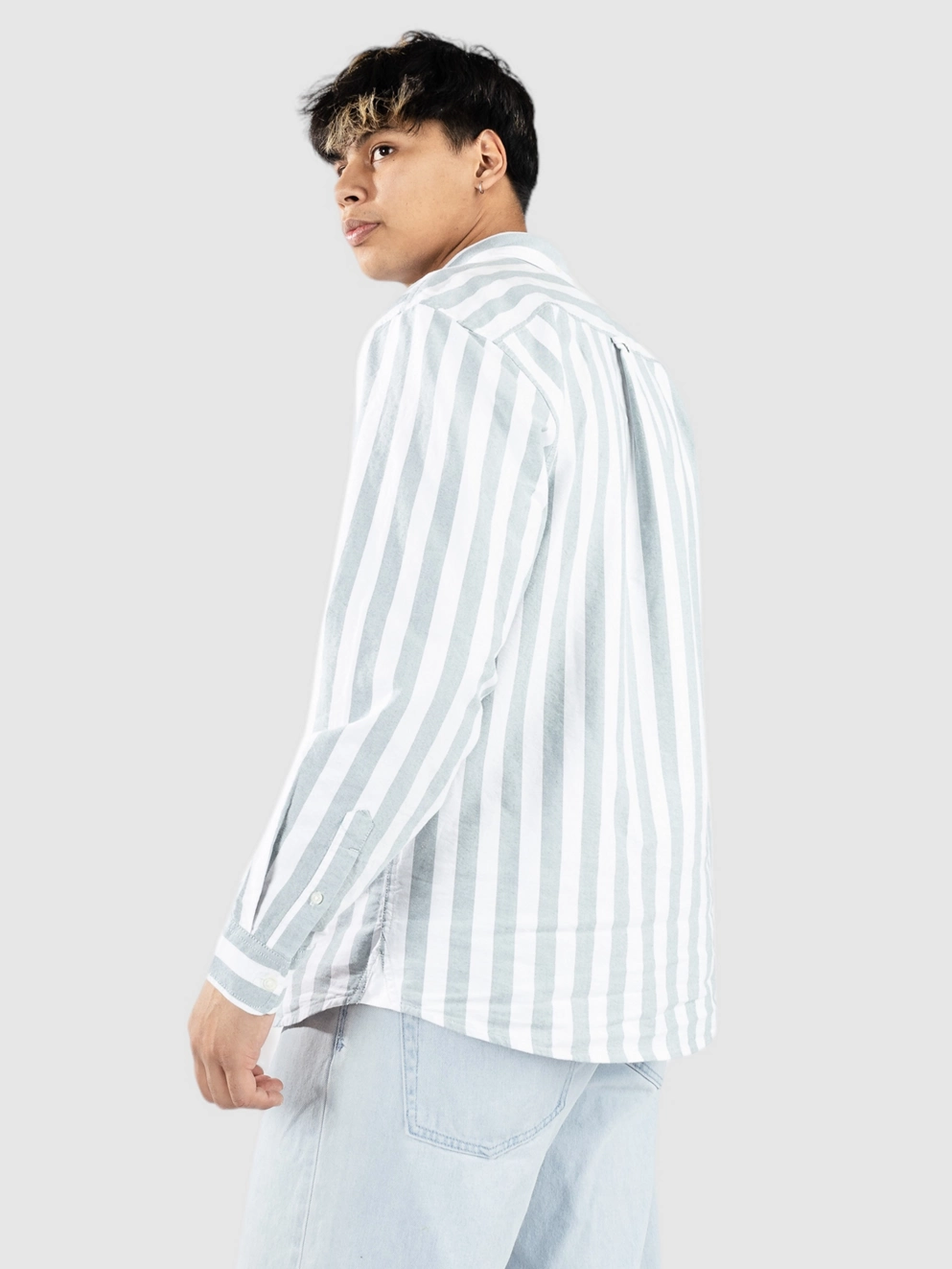Carhartt WIP Dillion Shirt dillion stripe/chervil/w