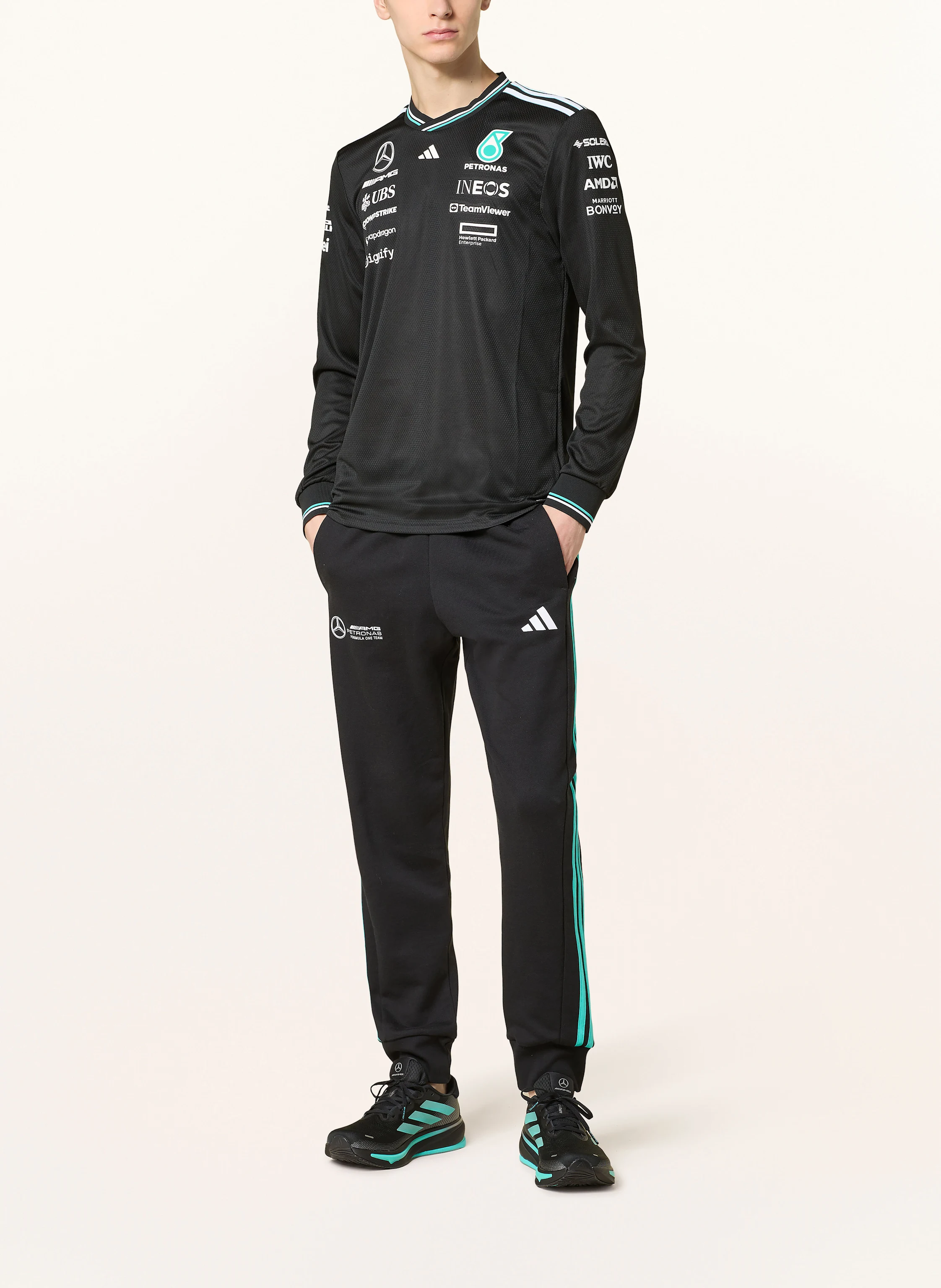 adidas Longsleeve MERCEDES - AMG PETRONAS FORMULA ONE TEAM DRIVER