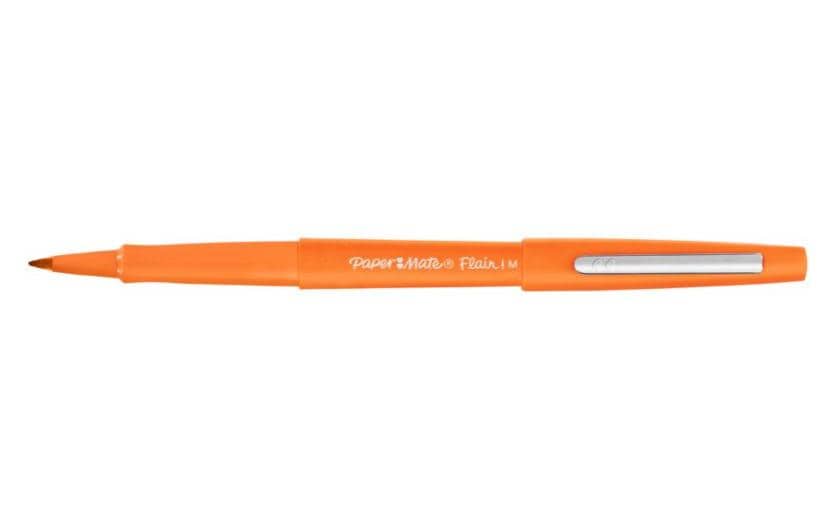 Fineliner Flair 1 mm, 12 Stück, OrangeWasserbasierter Feinschreiber