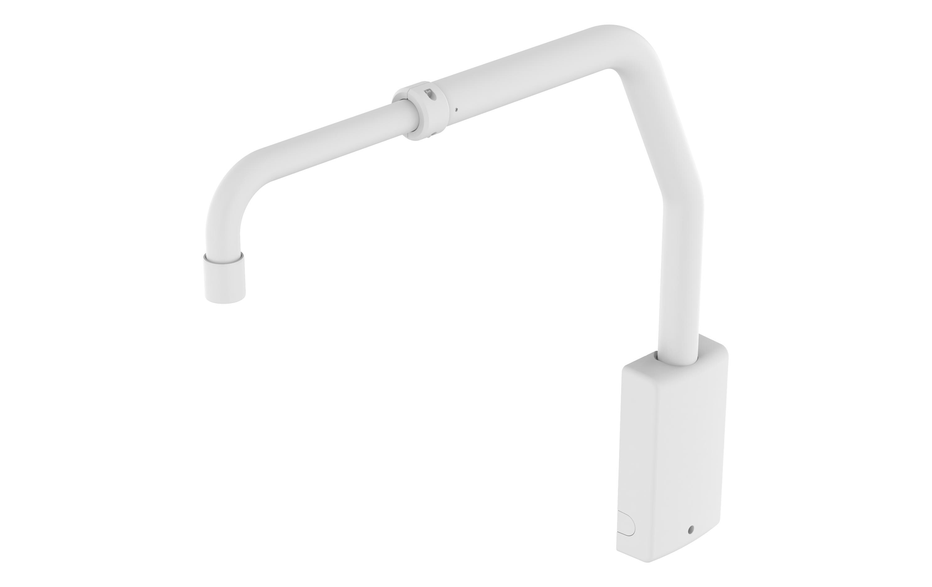 SBP-156LMW1 Teleskopische Brüstungshalterung Weiss 1 Stück<br>Teleskopische Brüstungshalterung