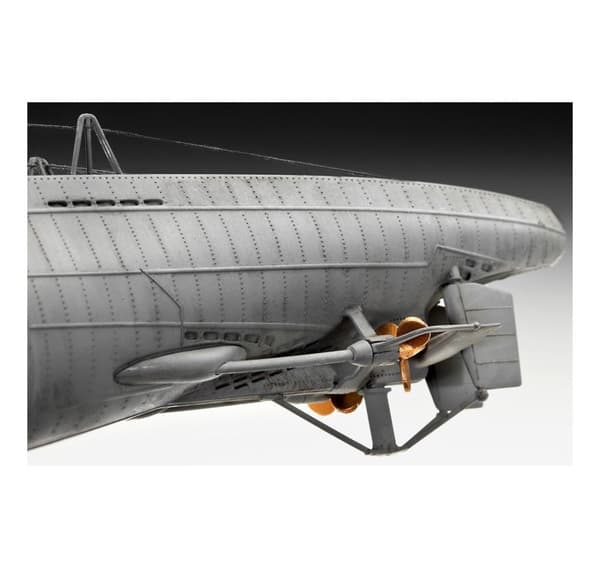 Revell limmodell tysk ubåt type VII / 41 1:144