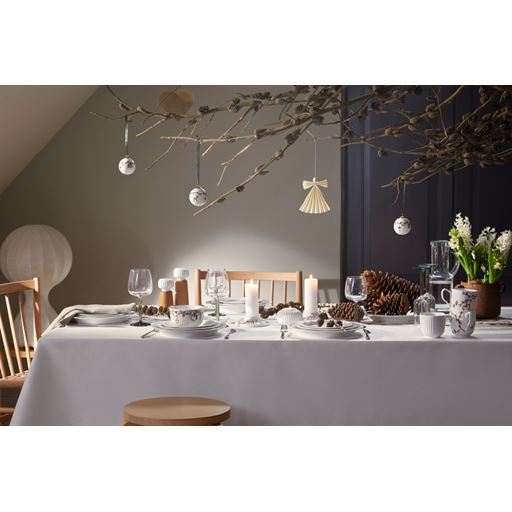 Kähler Hammershøi Frokosttallerken, Hvid, Ø22 cm
