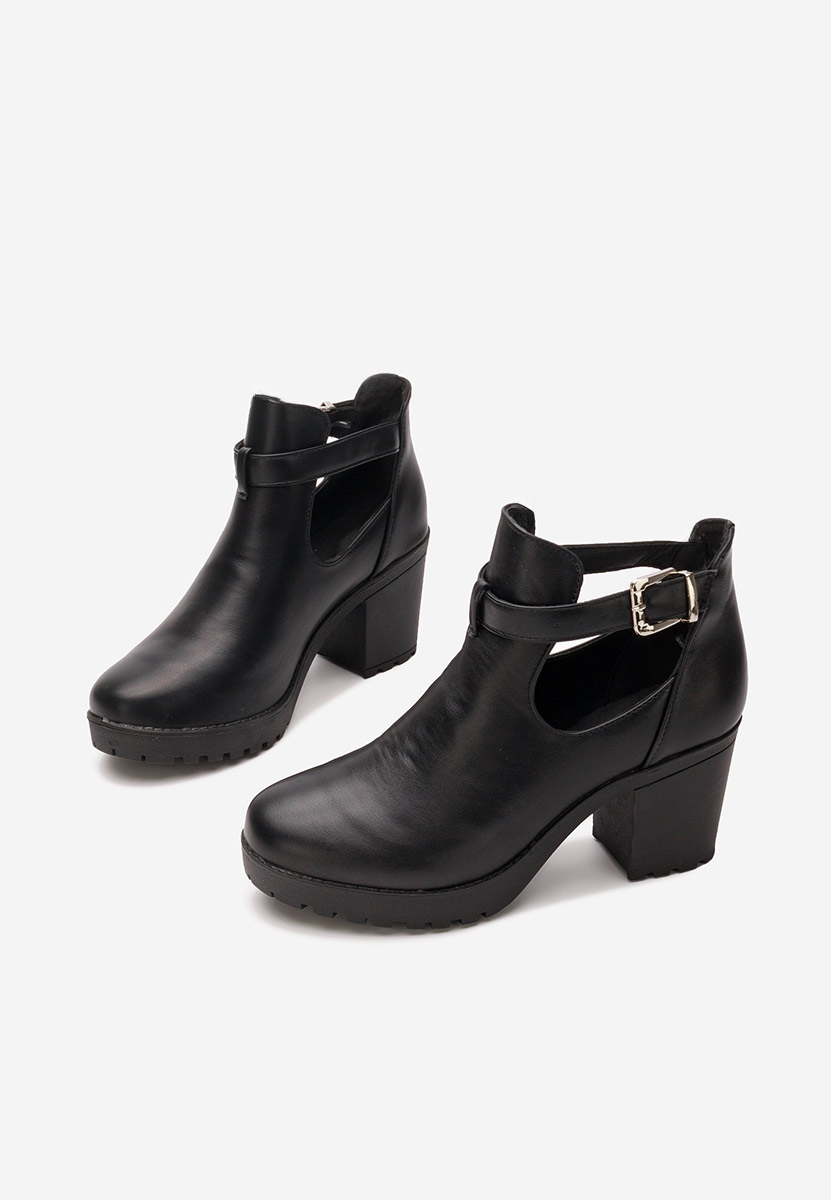 Boots femme noires Nomaria V2
