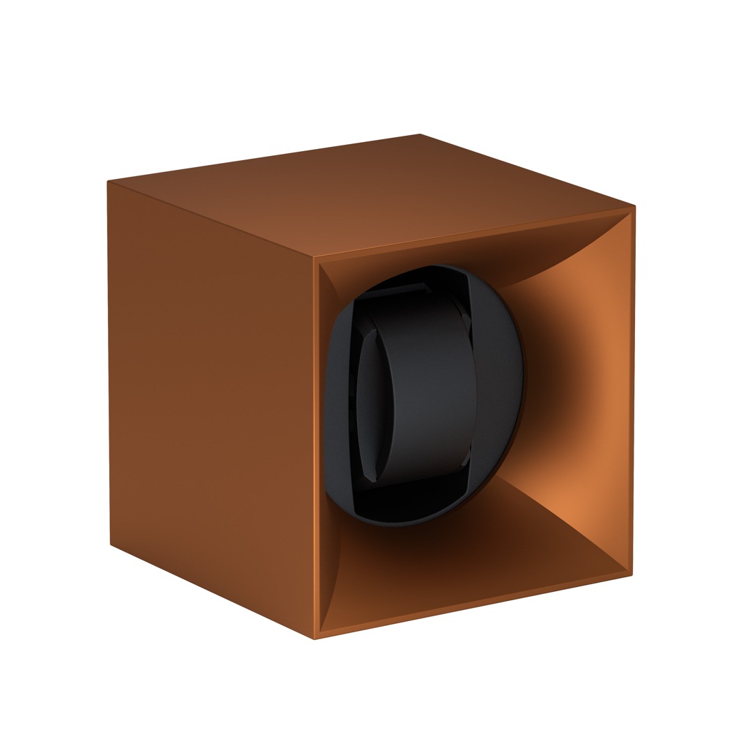 SwissKubik Startbox Soft-Touch Bronze - 1 Uhr